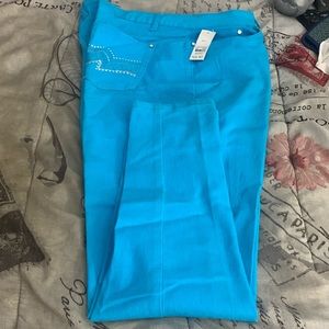 Faded Glory Women's Boot Cut Jeans - Bright Blue